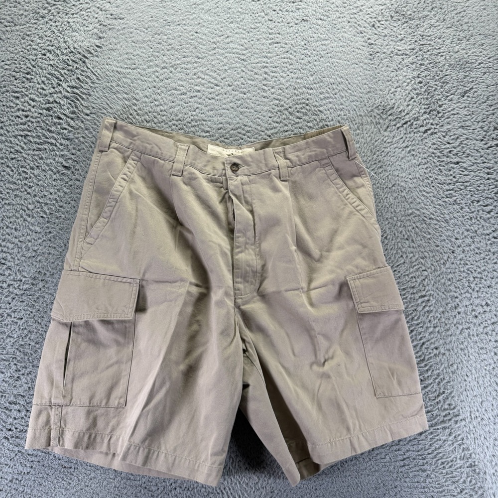 Natural Issue Island Life Shorts Men 36 Beige Cargo Baggy Workwear Summer Travel